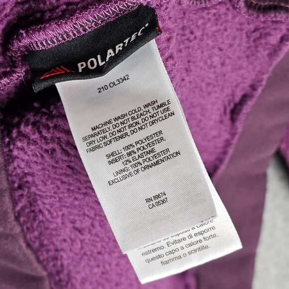 Mountain Hardwear Jacket Womens Large Deep Pile Sherpa Fleece Full Zip - Picture 5 of 8